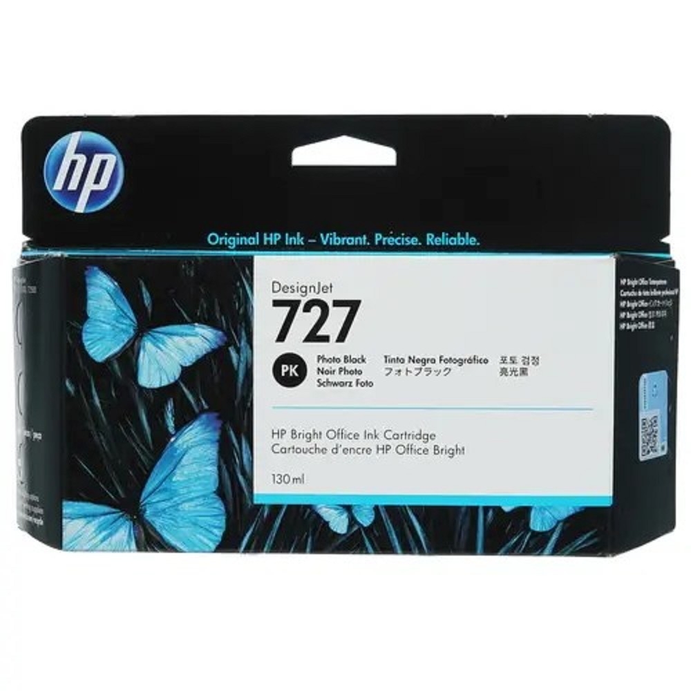 Картридж HP 727 Photo Black для Designjet T920/T930/T930PS/T1500/T1530/T1530PS/T2500/T2530/T2530PS 130-ml ( B3P23A )