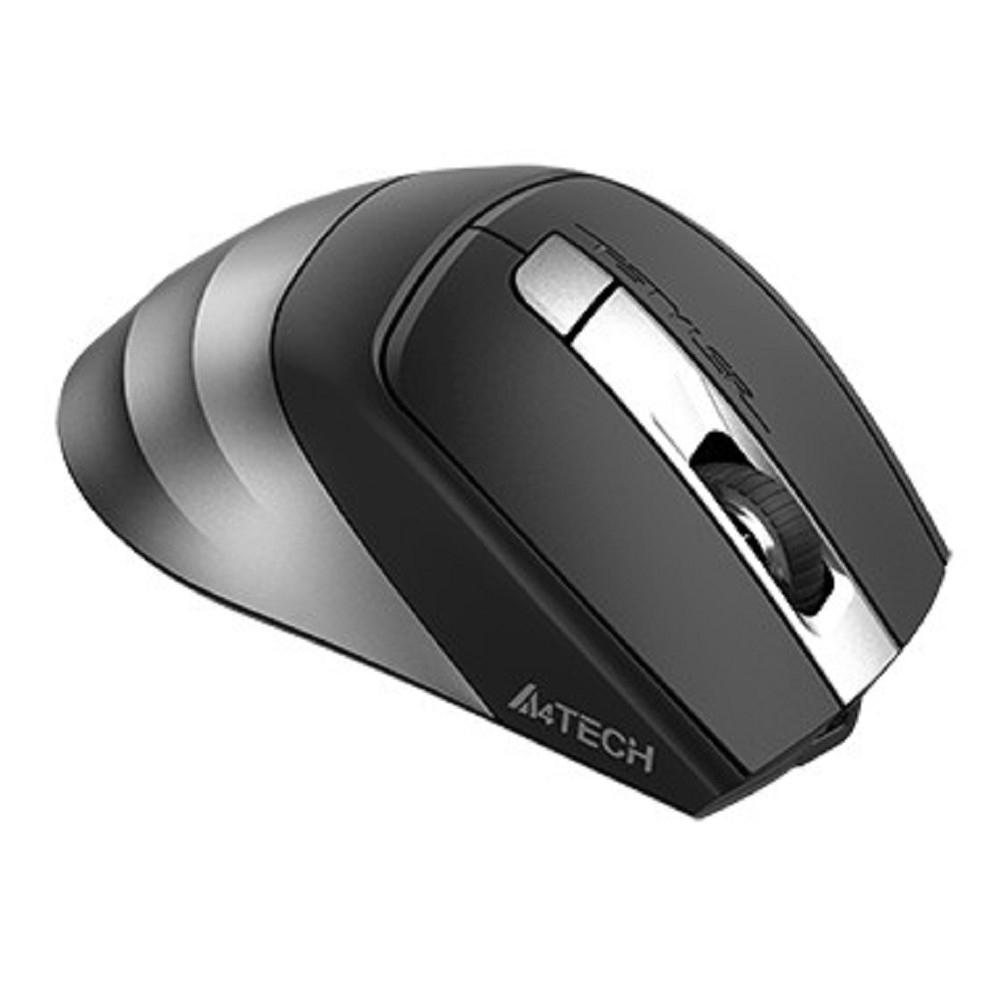 Мышь A4Tech Fstyler FB35C серый/черный оптическая (2400dpi) беспроводная BT/Radio USB (6but) (1583838)