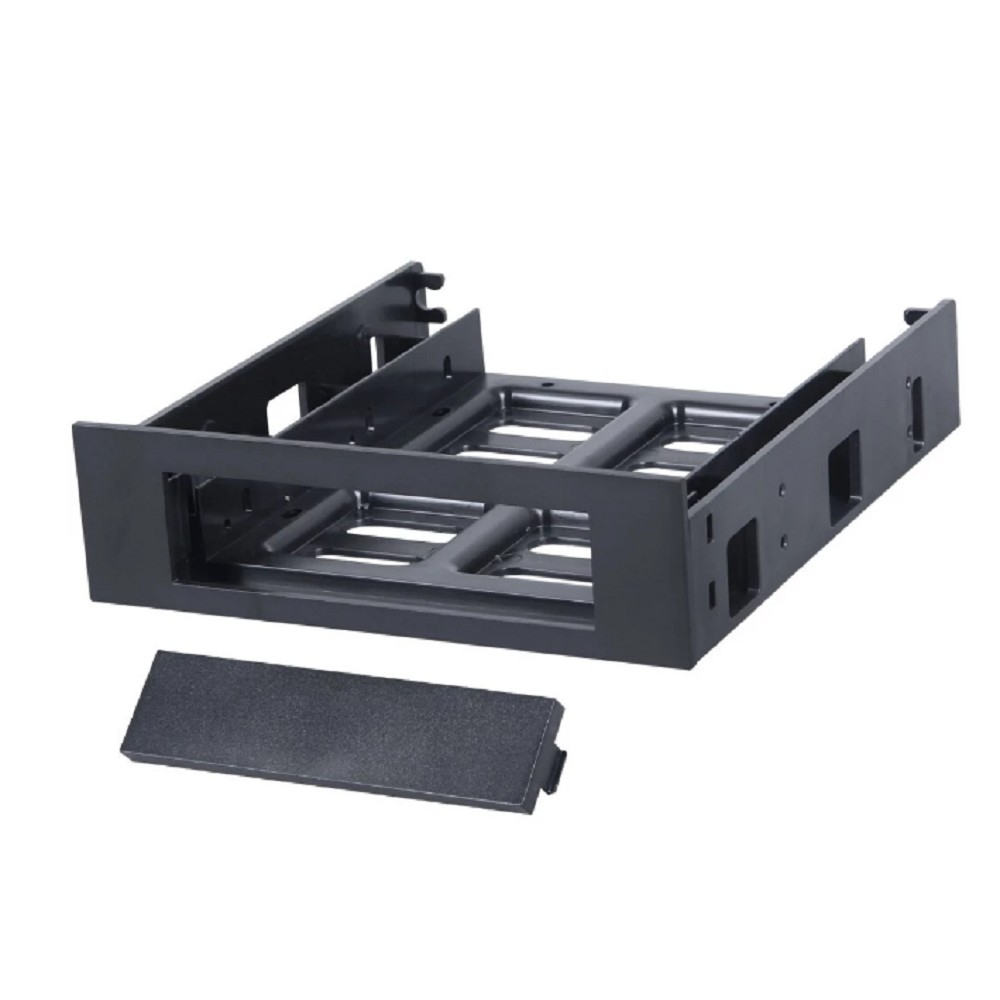 MF-35525 Салазки для установки HDD/SSD 2.5''/3.5'' в отсек 5.25" Gembird MF-35525, пластик, пакет
