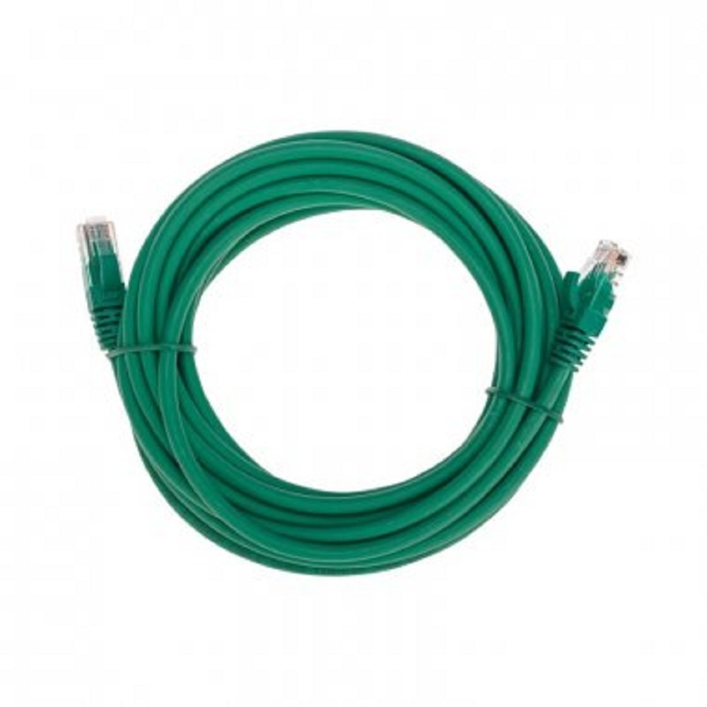 Патч-корд U/UTP Rexant cat.6, RJ45-RJ45, неэкранированный, 26AWG, LSZH, зеленый, 5 м