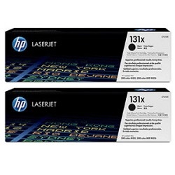 Тонер Картридж HP 131X CF210XD черный x2уп. для HP LJ Pro 200 M251/M276 (2400стр.)