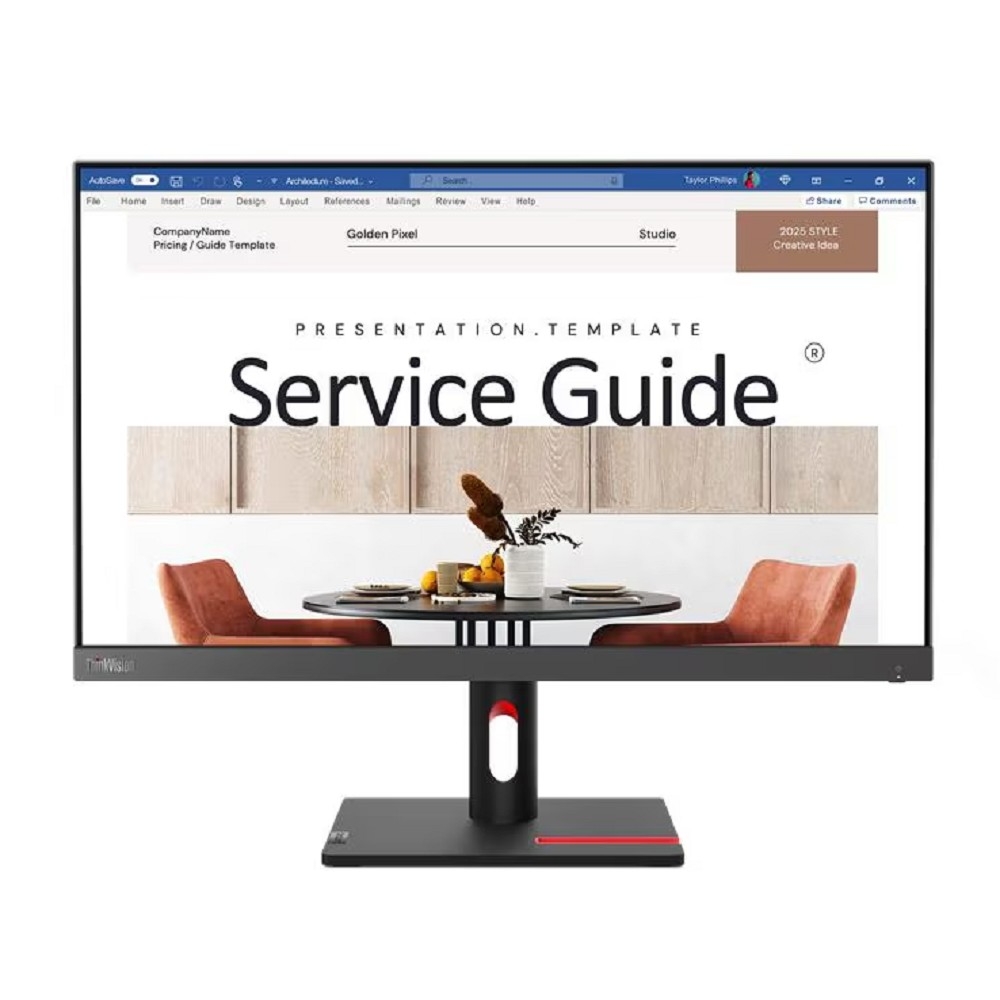 Монитор Lenovo 23.8" ThinkVision S24i-30 черный IPS LED 4ms 16:9 HDMI матовая 1300:1 250cd 178гр/178гр 1920x1080 100Hz VGA FHD 3.8кг