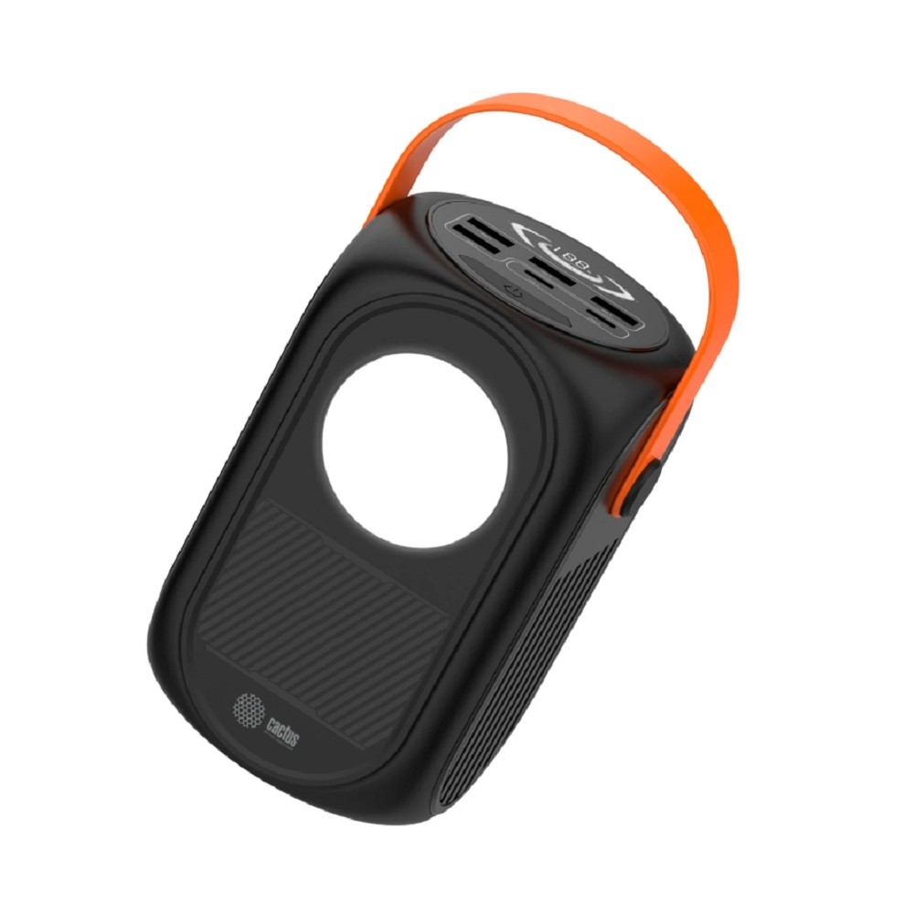 Мобильный аккумулятор Cactus CS-PBFSUD-60000 60000mAh 80W 4.5A USB-A/USB-C черный