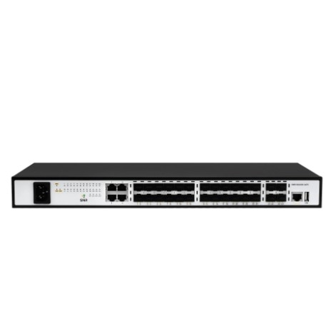 SNR SNR-S5210G-24FX Управляемый коммутатор уровня 2+, 20 портов 100/1000Base-X SFP, 4 порта Combo 10/100/1000Base-T|100/1000Base-X SFP, 4 порта 1/10G SFP+, встроенный БП ~220V AC