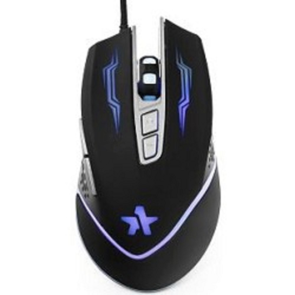 Гарнизон Мышь игровая GM-730G, "Астерион", код "Survarium", USB, чип Х3, черн., софт тач, 2400 DPI