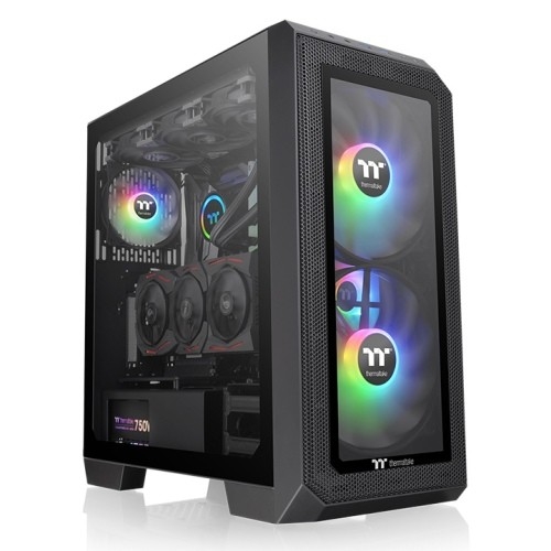 Корпус Thermaltake View 300 MX черный без БП ATX 9x120mm 5x140mm 1x200mm 2xUSB3.0 audio bott PSU