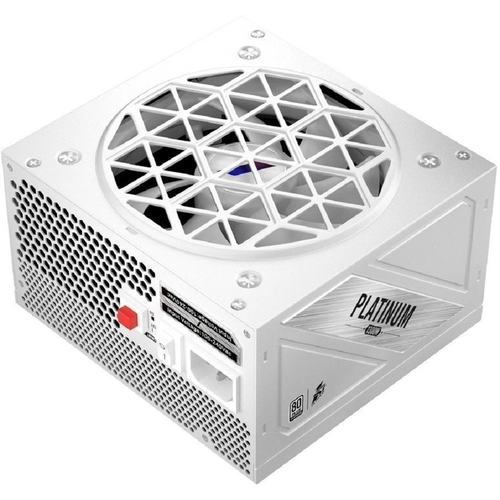 1STPLAYER NGDP PLATINUM 1300W White / ATX3.1, APFC, 80 PLUS Platinum, LLC+DC-DC, full Japan solid-state caps, 120mm fan, full modular / HA-1300BA3-WH