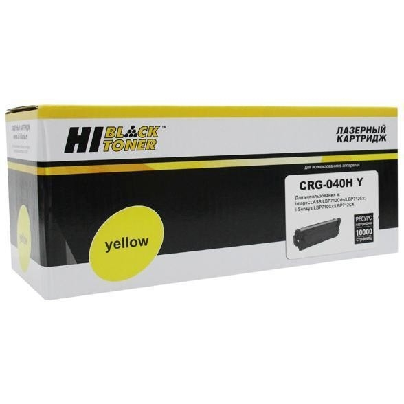 989999293 - Картридж Hi-Black (HB-№040H Y) для Canon LBP-710/710CX/712/712CX, Y, 10K  от 20 т.р.
