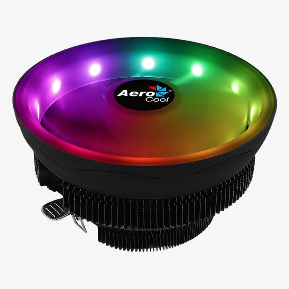 Aerocool Core Plus ARGB PWM 4P (4пин,  775,1155,AM4-FM1,  14.5-24.4дБ, 600-800об,мин,  Al)