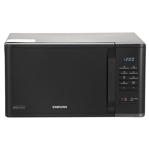 Samsung MS23K3513AK Микроволновая печь , 800 Вт, 23 л, серый/ черный