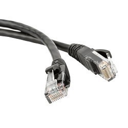 Патч-корд U/UTP кат.6, 3м, RJ45, черный, Hyperline (PC-LPM-UTP-RJ45-RJ45-C6-3M-LSZH-BK)