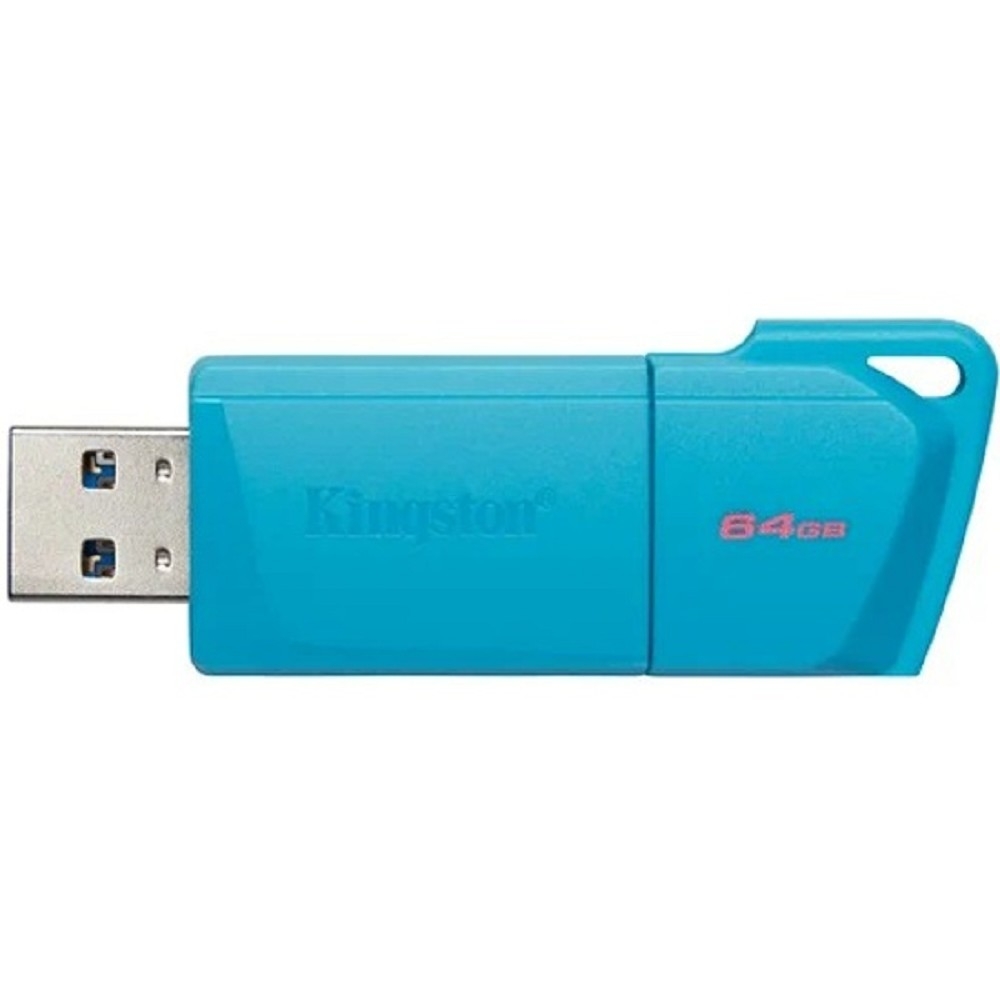 USB Flash накопитель 64GB Kingston DataTraveler Exodia M Neon Aqua Blue (KC-U2L64-7LB)