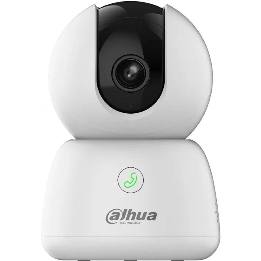 DAHUA DH-H3B Мини-PT IP-видеокамера с Wi-Fi 2.4ГГц 3Мп, 1/3.2” CMOS, объектив 3.6мм, обнаружение людей, ИК 10м, микрофон, динамик