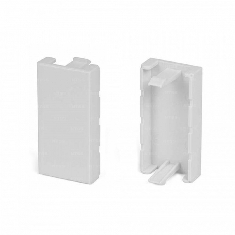 NTSS Лицевая панель NTSS PREMIUM заглушка 22,5x45 NTSS-LP-PM-SIP-BN-22.5X45-WT