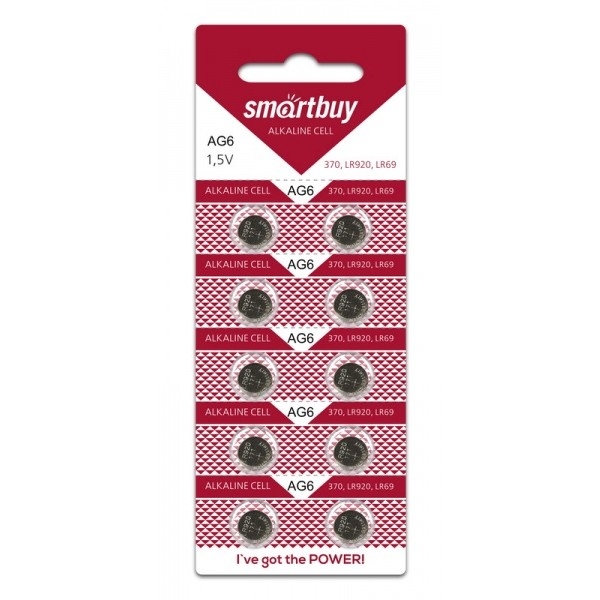 Smartbuy AG6-10B (200/2000) (SBBB-AG6-10B)