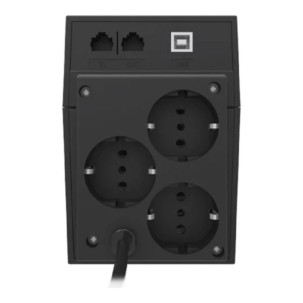 PowerCom Raptor RPT-800AP EURO ИБП {Line-Interactive, 800VA / 480W, Tower, 3*EURO, USB} {859799}