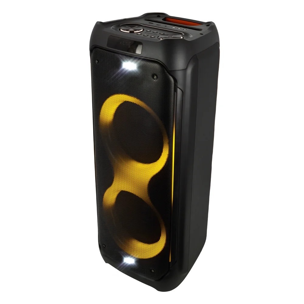 Perfeo ПАС “Power Box 100 INFINITY” BT, EQ, MP3 USB|TF, AUX, FM, MIC, GT, TWS, LED, ПДУ, 2 б/п мик [PF_D0046]