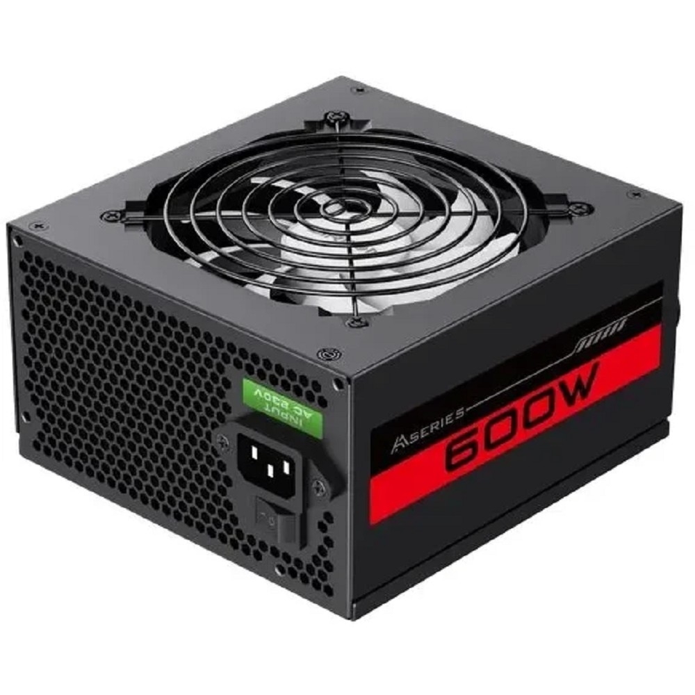 Блок питания ATX 600 Вт ZIRCON AA-600 (20+4pin) 120mm fan 4xSATA RTL