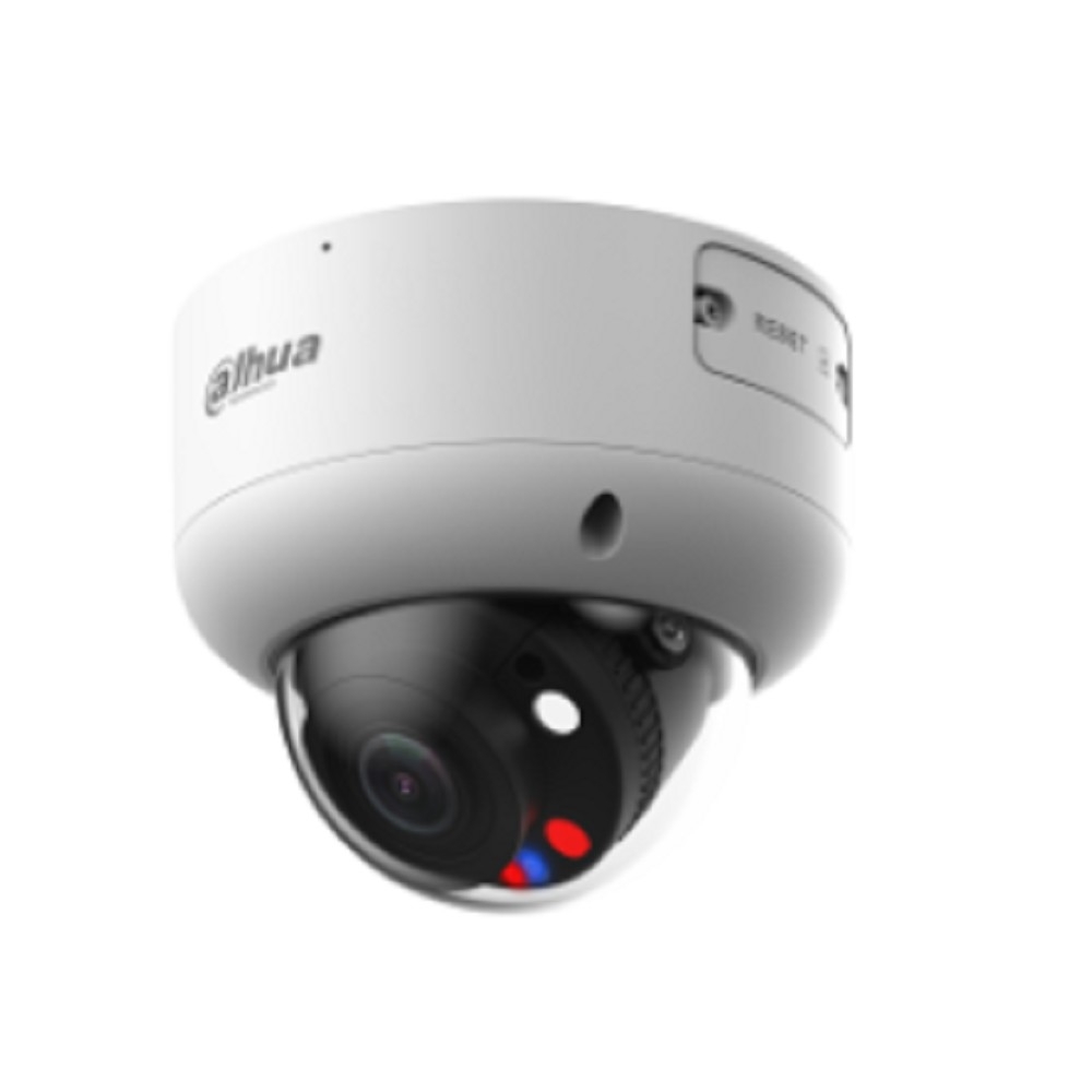 DAHUA DH-IPC-HDBW3849R1P-ZAS-PV Уличная купольная IP-видеокамера TiOC с ИИ и активным сдерживанием 8Мп, 1/2.8” CMOS, моторизованный объектив 2.7~13,5мм (5x), видеоаналитика, ИК 50м, LED 40м