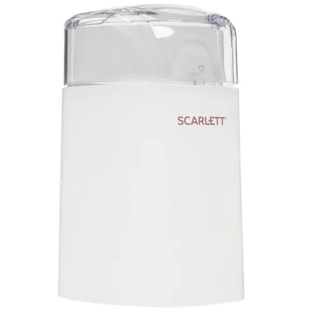 Кофемолка Scarlett SC-CG44506 160Вт сист.помол.:ротац.нож вместим.:65гр белый