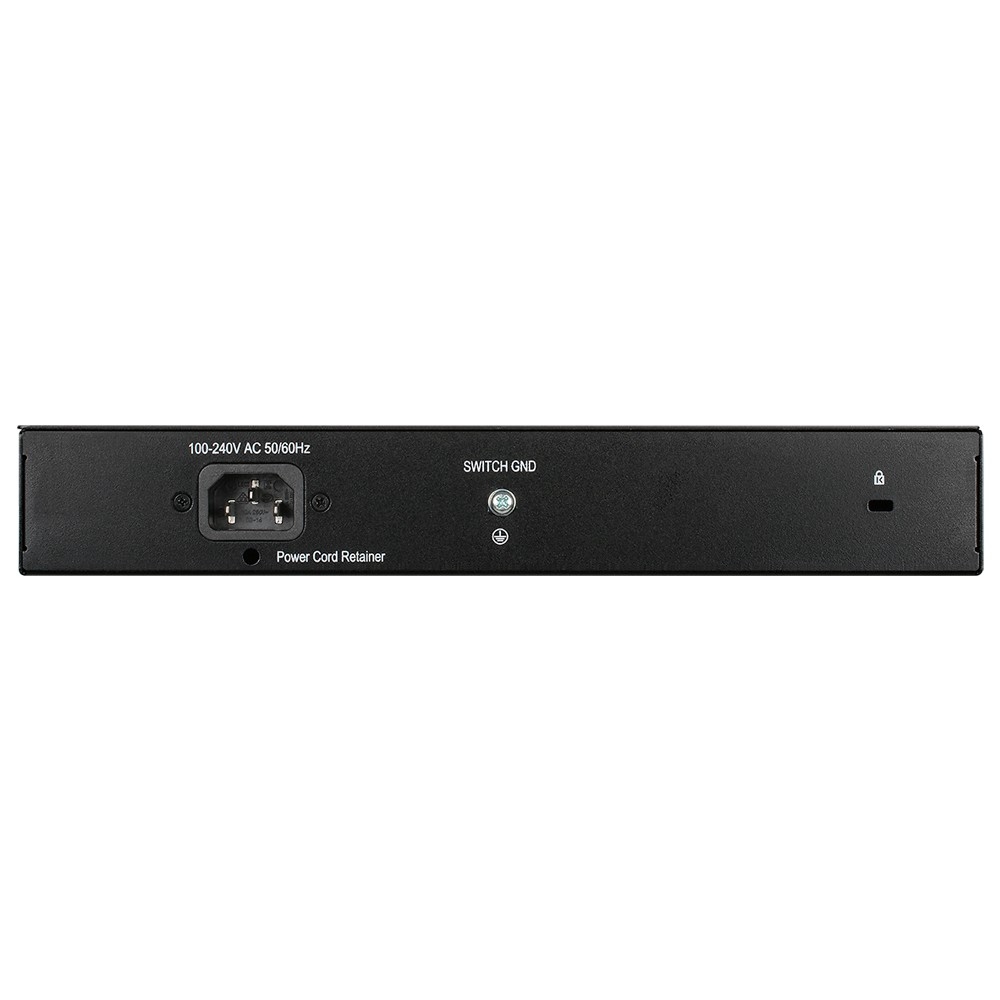 D-Link DGS-1008MP/B1A Неуправляемый коммутатор с 8 портами 10/100/1000Base-T с поддержкой PoE 802.3af/at (PoE-бюджет 125 Вт)