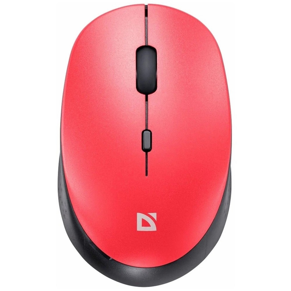 Мышь Defender Auris MB-027 красный оптическая 1600dpi silent беспров. USB для ноутбука 3but (52026)
