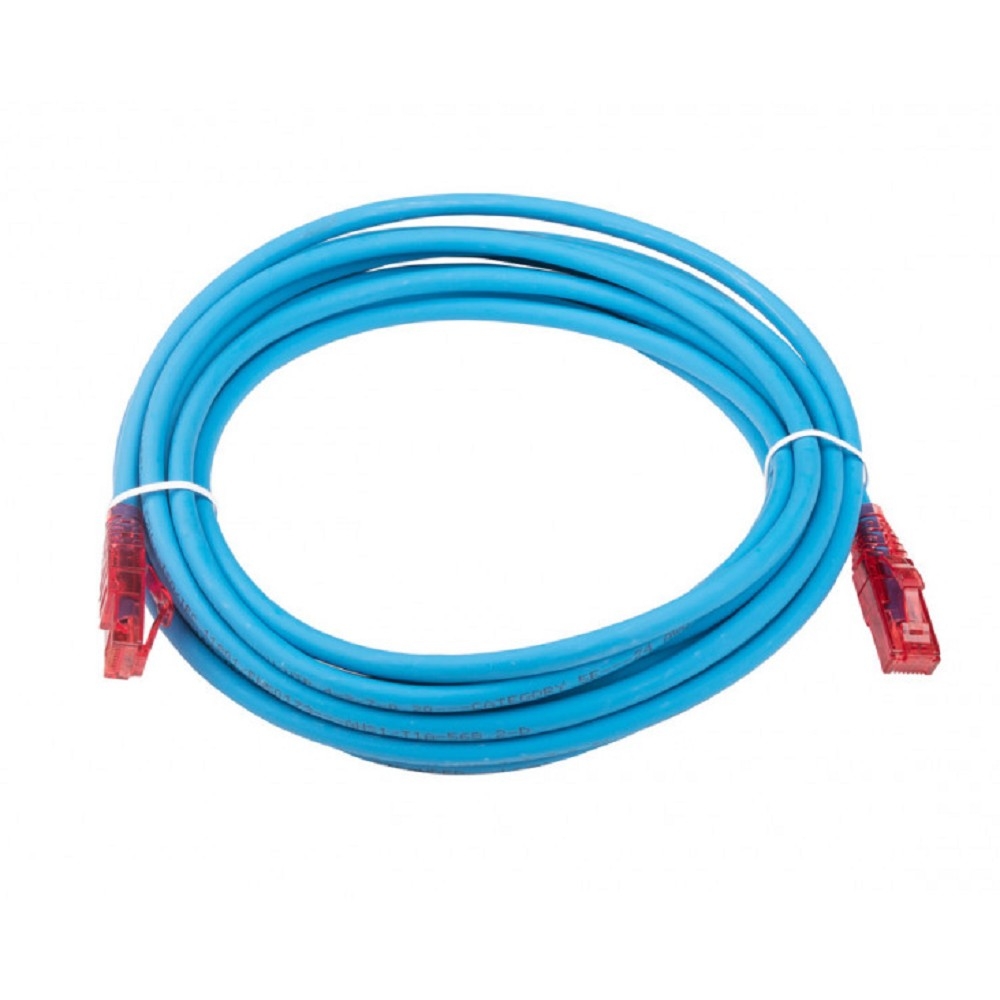 Hyperline PC-LPM-UTP-RJ45-RJ45-C5e-5M-LSZH-BL Патч-корд U/UTP, Cat.5е, LSZH, 5 м, синий