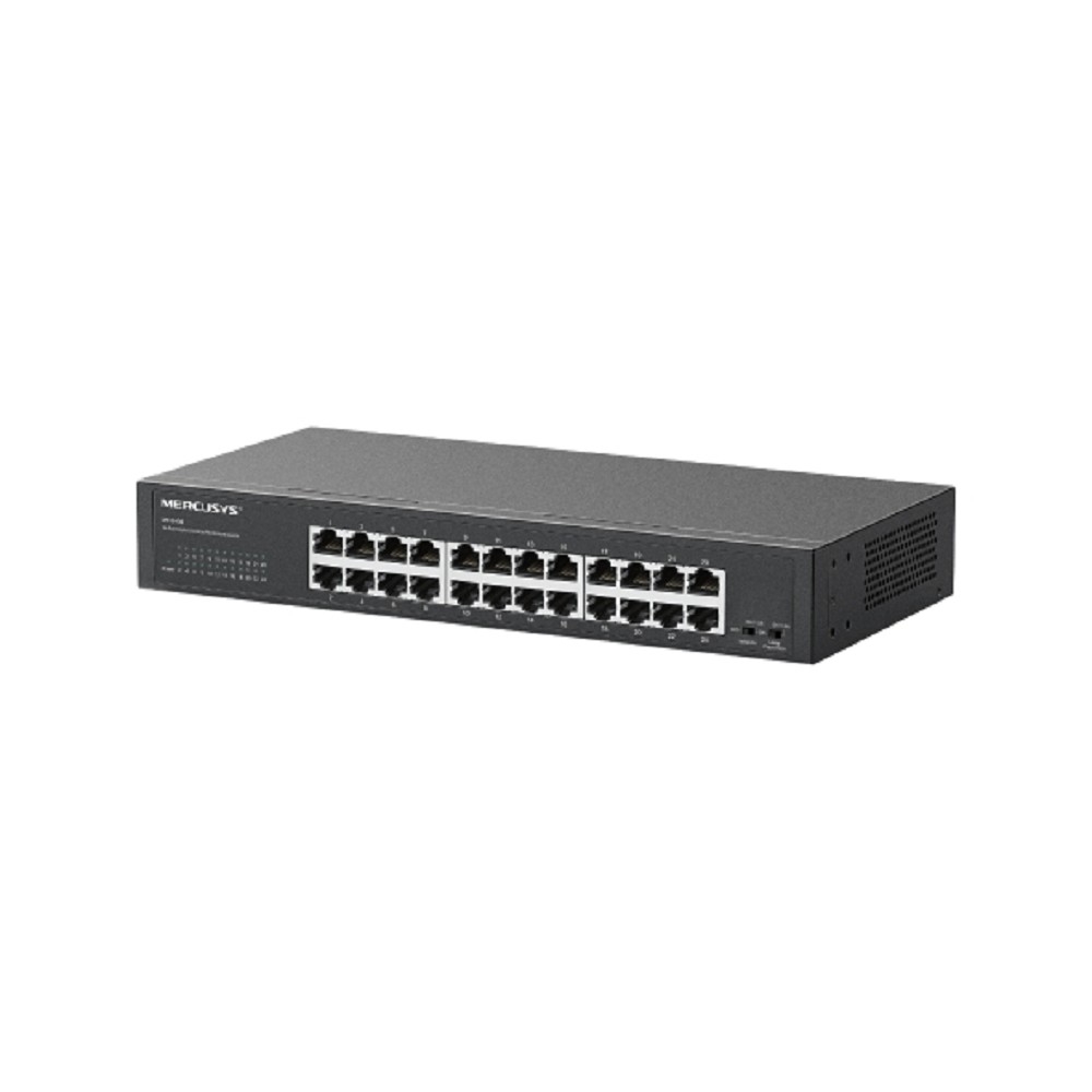 Mercusys MS124GS Коммутатор с 24 гигабитными портами для размещения на столе или в стойке