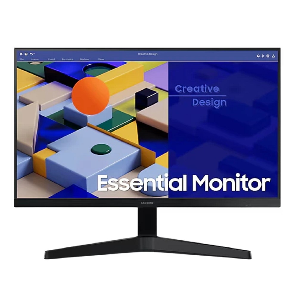 LS27C314EAIXCI Монитор Samsung 27" S27C314EAI, 1920x1080, IPS,  75Hz, HDMI+VGA, black
