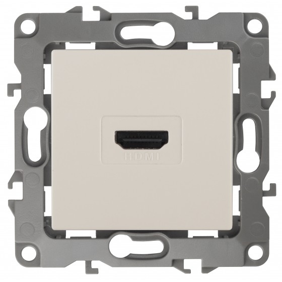 Эра Б0027482 12-3114-02 Розетка HDMI, Эра12, слоновая кость