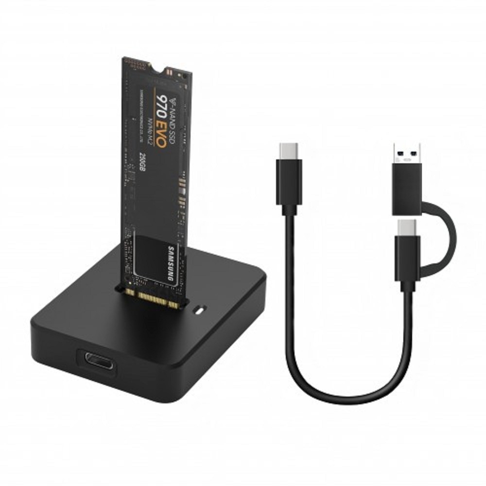 KS-911 Док станция 2 в 1 USB для накопителей M.2 NVMe, M.2  SATA KS-is (KS-911)