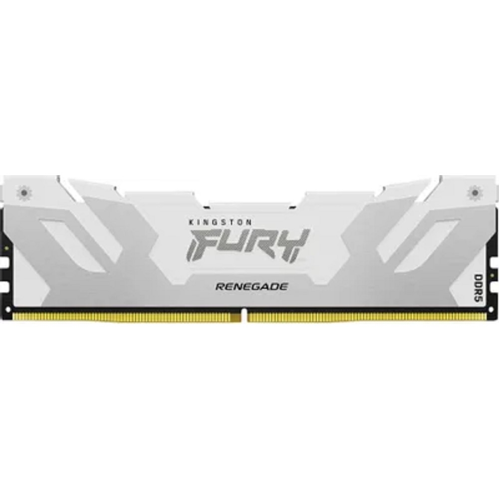 Оперативная память Kingston Fury Renegade, DDR5, 32Gb (1x32Gb), 6400MHz, CL32, DIMM, радиатор, белый