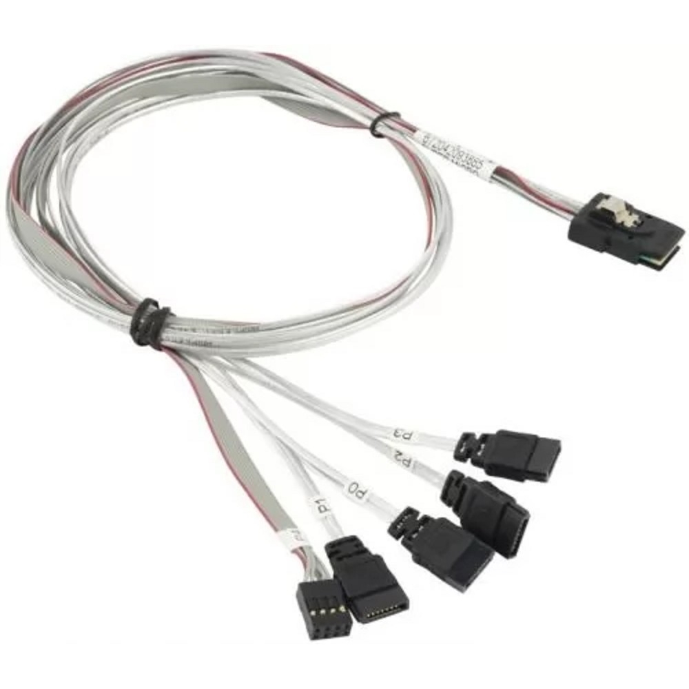 Supermicro CBL-0237L-01  SFF-8087 - 4SATA, 0.7м 