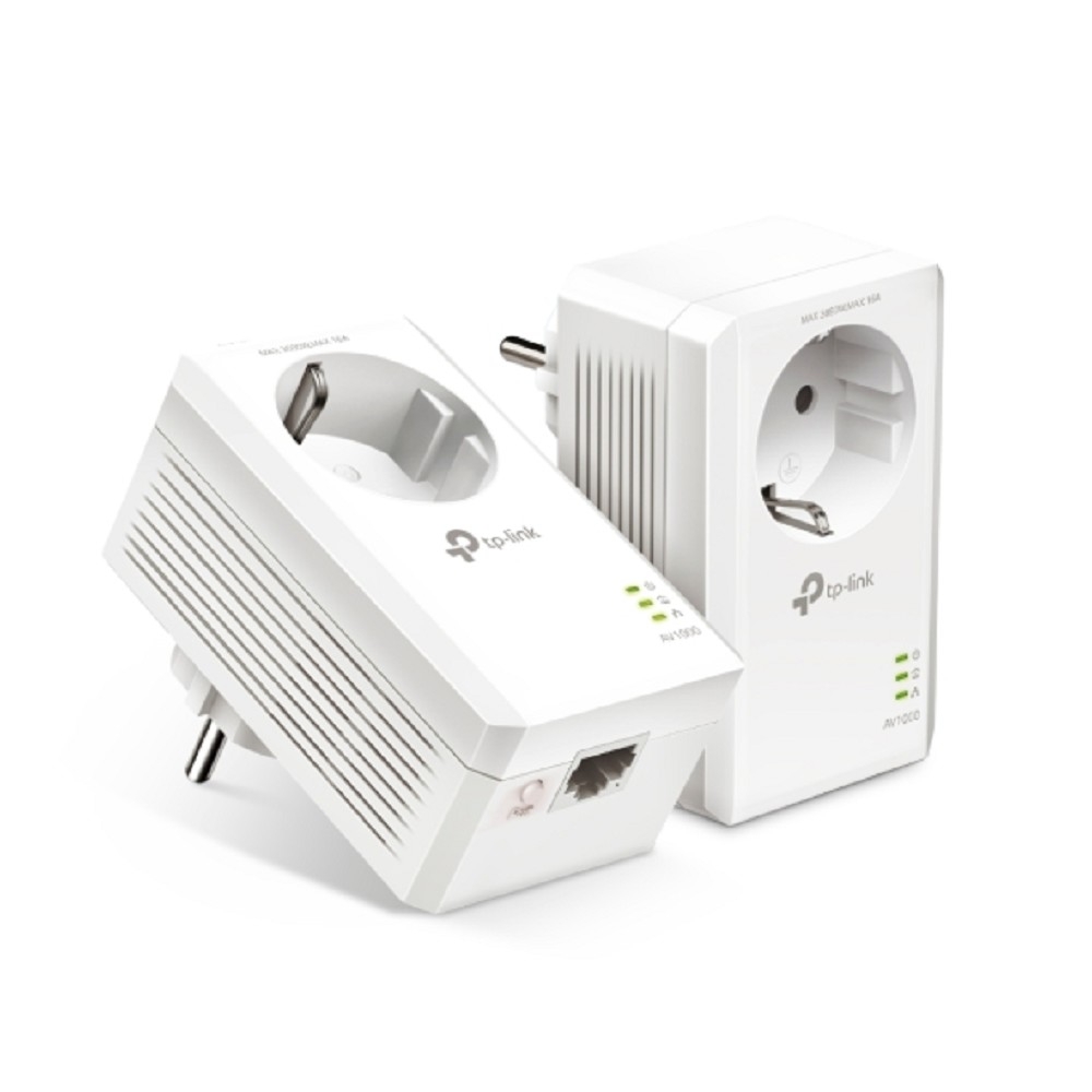 Повреждение упаковки TP-Link TL-PA7017P KIT AV1000 Комплект гигабитных адаптеров Powerline со встроенной розеткой