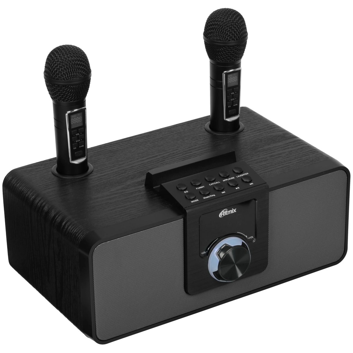 RITMIX SP-660B black { Мощность: 15 вт * 2  Частоты: 100 Гц - 20 000 Гц Чувствительно 84+-2 ДБ}