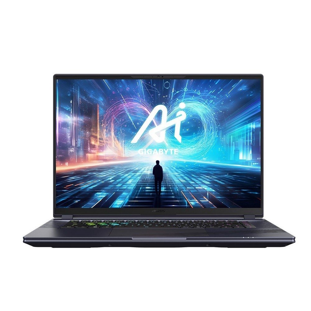 Ноутбук Gigabyte Aorus 16X Core i7 13650HX 16Gb SSD1Tb NVIDIA GeForce RTX4060 8Gb 16" IPS QHD+ (2560x1600) FreeDOS grey WiFi BT Cam (9KG-43KZC54SD)