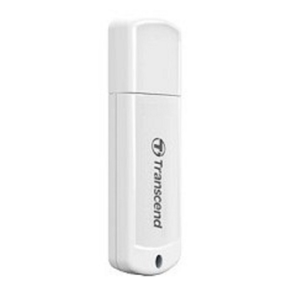 USB накопитель Transcend - Jetflash 370, USB Type A (USB 2.0), 32 ГБ, цвет белый, TS32GJF370