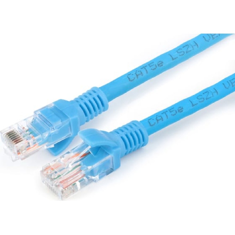 <105086> Кабель патч-корд .Patch cord кат.5e 10.0м, Cablexpert, LSZH, многожильный, синий [PP30-10M/B]