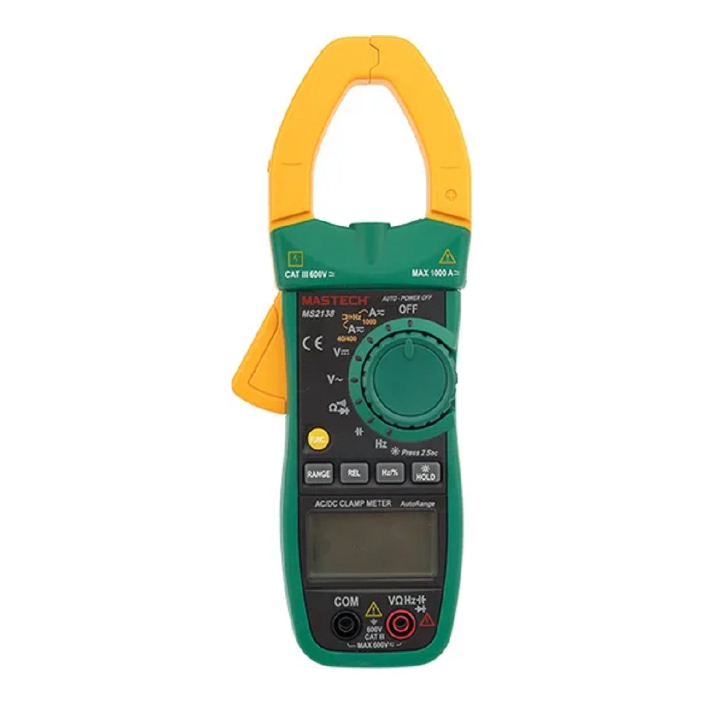 Mastech (13-1311) Токоизмерительные клещи MS2138 + постоянный ток