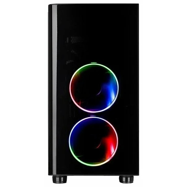 Корпус Thermaltake View 31 TG RGB черный без БП ATX 4x120mm 2xUSB2.0 1xUSB3.0 audio bott PSU [CA-1H8-00M1WN-01]