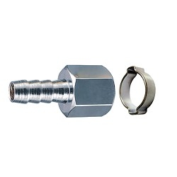 Fubag Переходник с внутренней резьбы на «елочку» (1/4"F на ? 10.0 mm (180252))