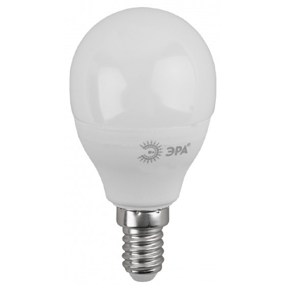 Лампа светодиодная 11 Вт E14 P45 2700К 880Лм матовая 170-265В шар ( LED P45-11W-827-E14 ) Б0032986 ЭРА