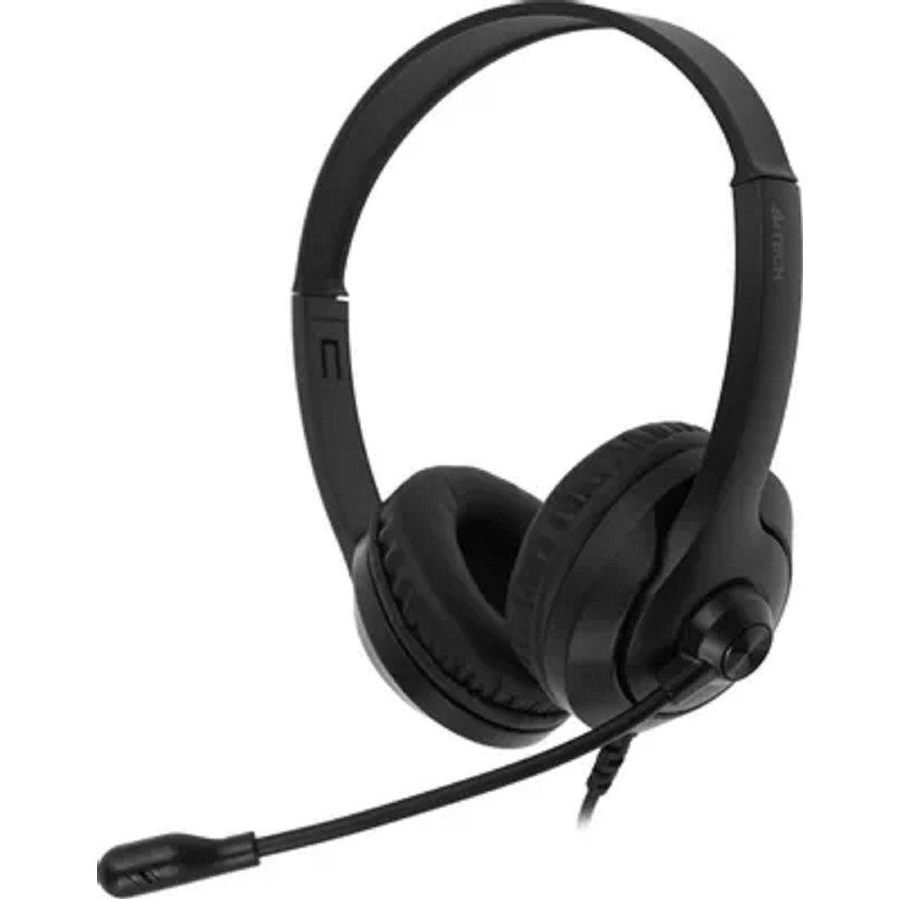 A4Tech Fstyler FH100 черный 2м накладные (FH100 (STONE BLACK))