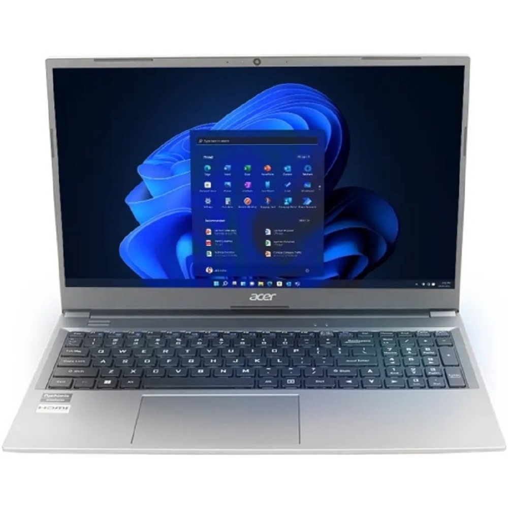 Ноутбук Acer Aspire Lite AL15-41 15.6" FHD, AMD R5-5500U, 8Gb, 512GB SSD, RJ45, Bklt, no OS, серебро (UN.31ZSI.014)