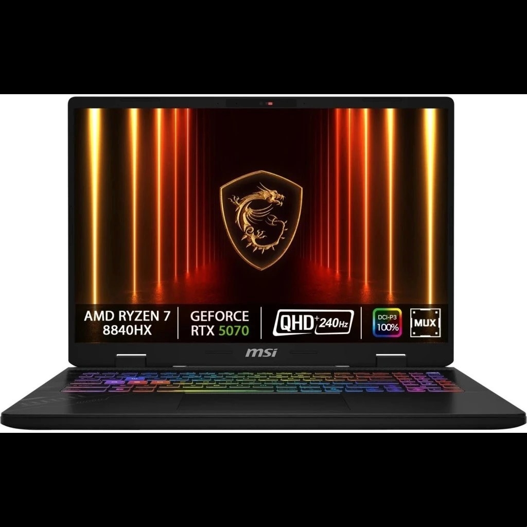 MSI Crosshair A16 HX D7WGKG-061XRU [9S7-15PL21-061] Grey 16" {QHD+Ryzen 9 7945HX /32Gb /SSD1Tb/RTX5070 8Gb/DOS}
