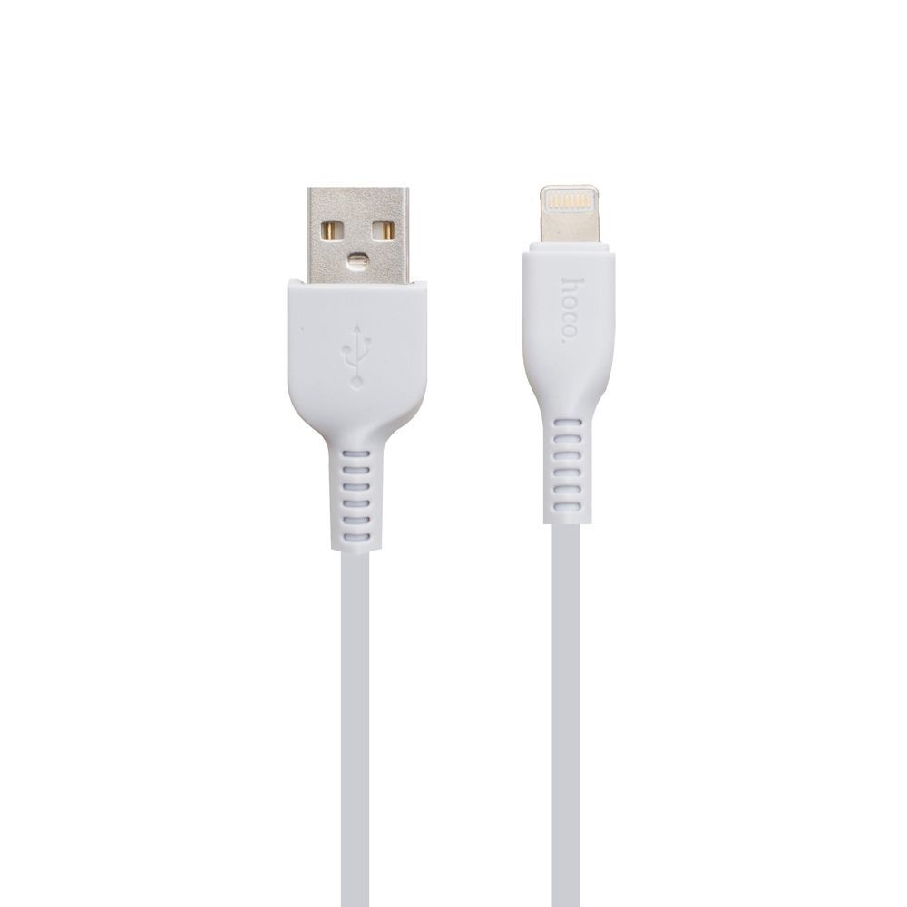 HOCO Кабель USB2.0 Hoco AM/Lightning, 2А, X13, 1м, белый, коробка