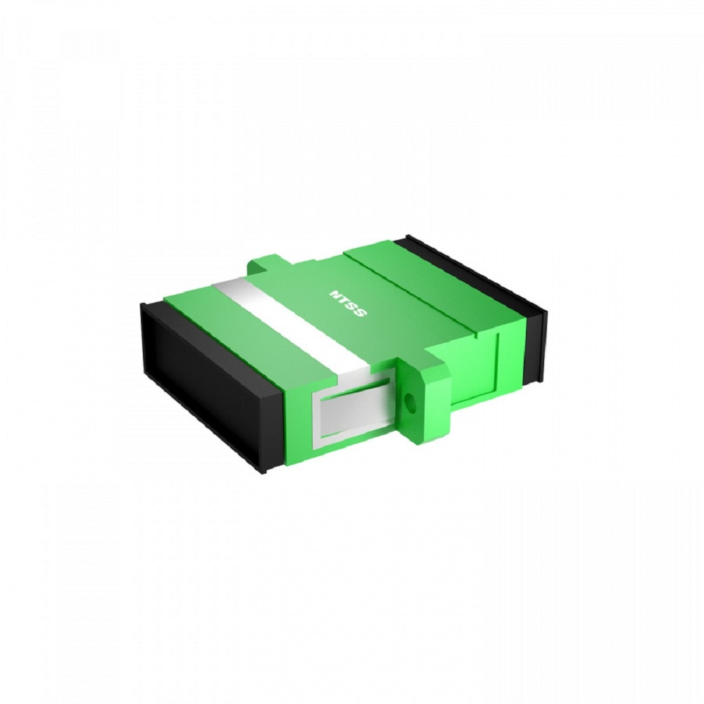 NTSS Адаптер оптический NTSS PREMIUM дуплекс SC/АРС SM GREEN NTSS.2SC/A-PM-SM-S-GN