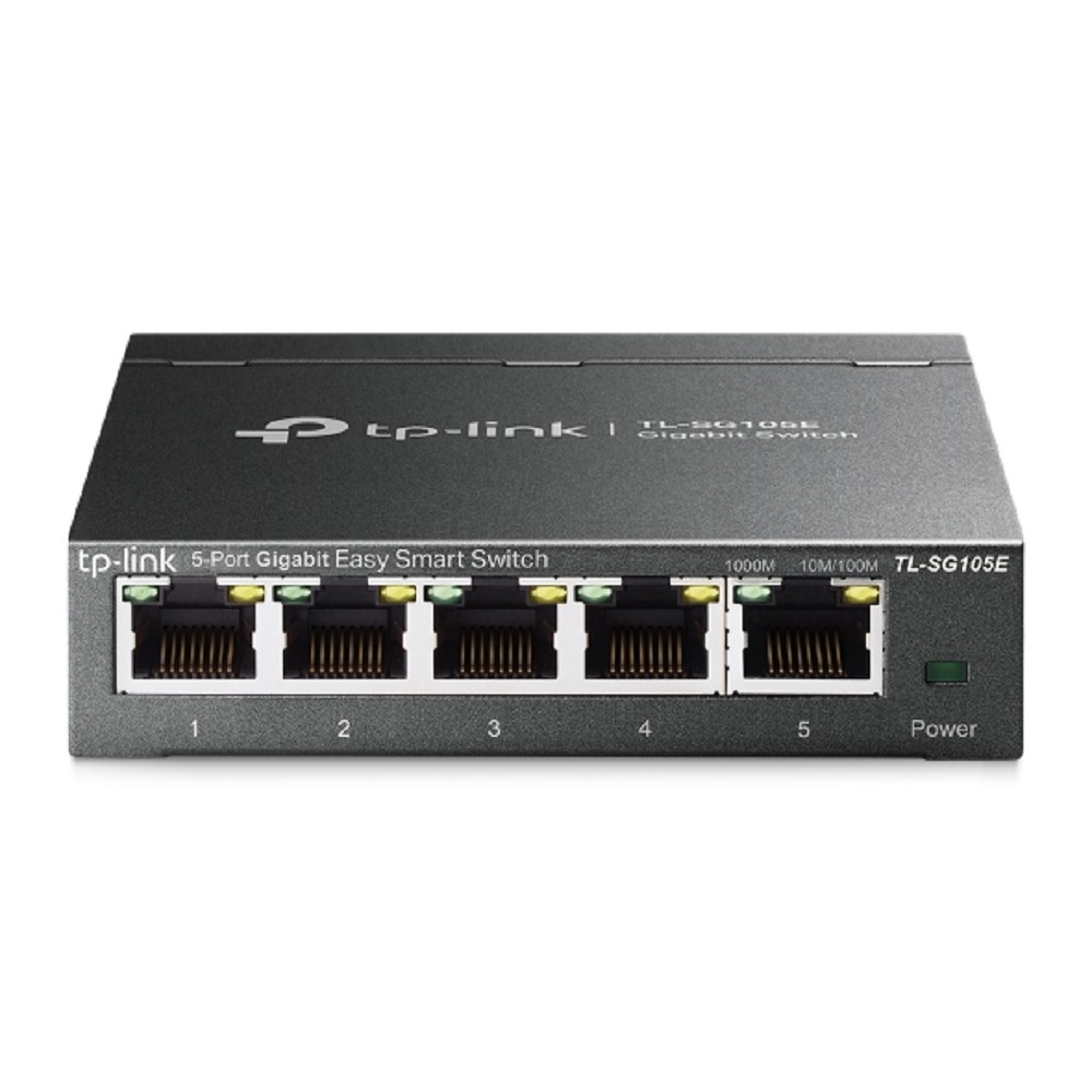 TP-Link TL-SG105E Коммутатор Easy Smart с 5 гигабитными портами