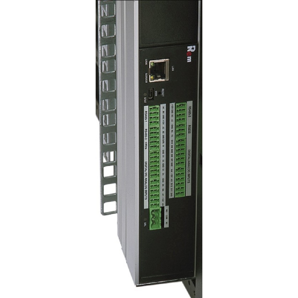 REM Верт блок розеток Rem-2MC,LINUX,мониторинг,управление, 1~32А,авт,8x2S,1420мм,колодка R-2MC3-32-8x2S-A-1420-K