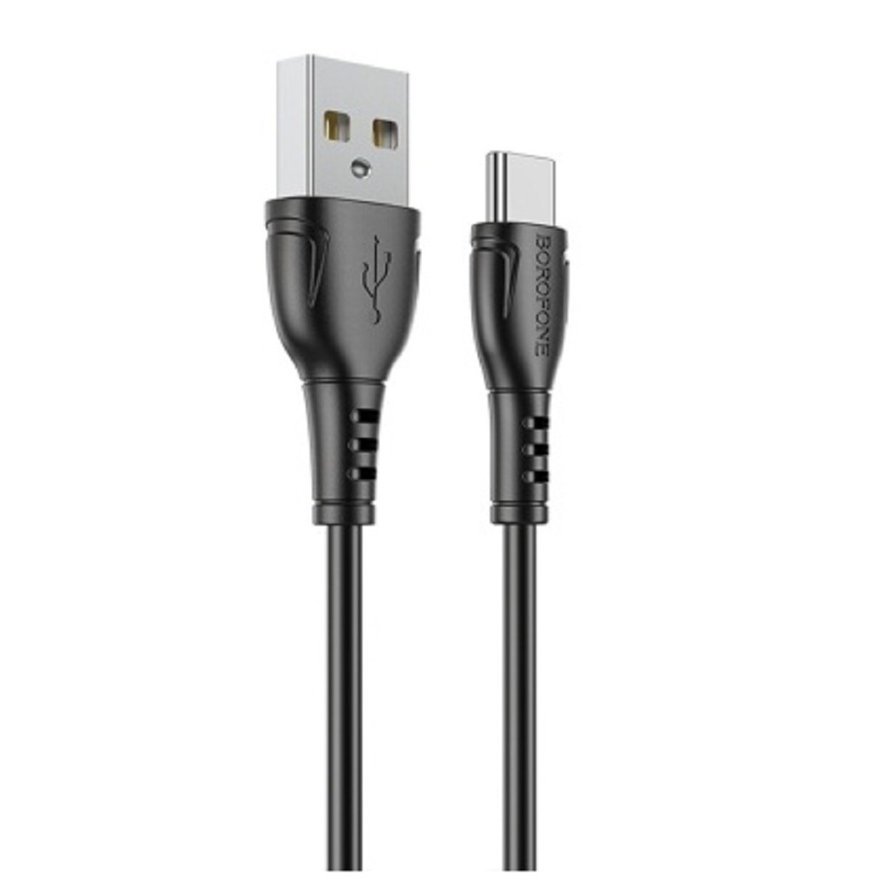 BOROFONE BX51/ USB кабель Type-C/ 1m/ 3A/ Black